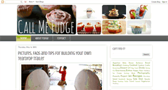 Desktop Screenshot of callmefudge.com